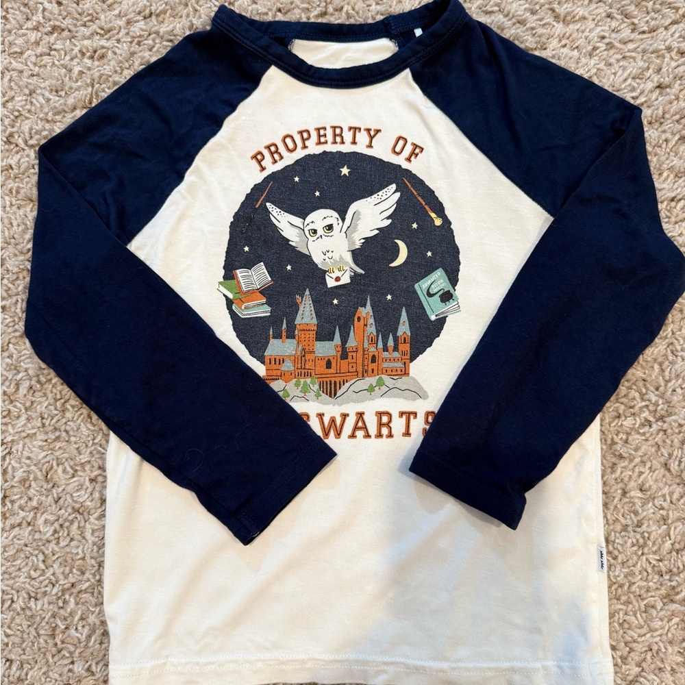 2T Little Sleepies Harry Potter Raglan Top